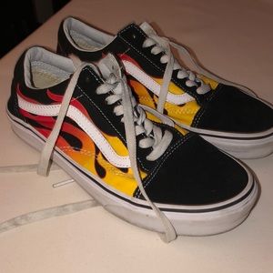 Flame Vans old school